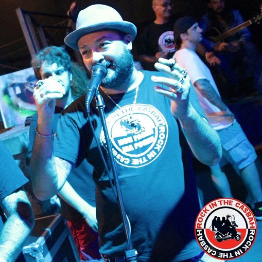 Simone Parisi, storico presentatore di Rock in the Casbah Simone Parisi, storico presentatore di Rock in the Casbah