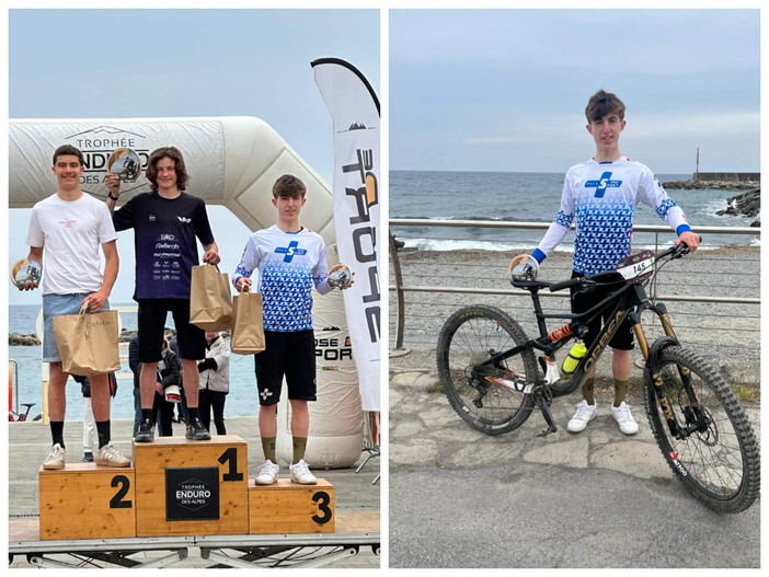 Vallecrosia al Mare, Samuele Mistretta sul podio al 'Trophée Enduro des Alpes' (Foto e video)