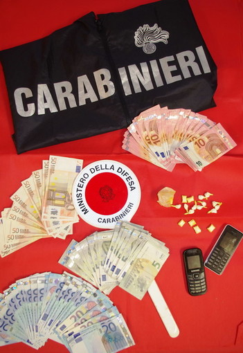 Sanremo: operazione anti-droga del Nucleo Operativo dei Carabinieri, arrestato cittadino senegalese