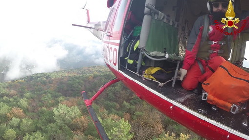 Quad precipita per decine di metri sulle Rocche del Saccarello: tre persone coinvolte, maxi soccorso a Triora
