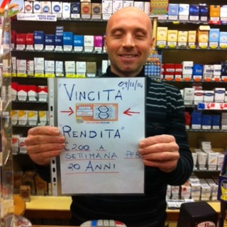 Vincita record: "Super settimana" per 20 anni, la dea bendata bacia un pensionato di Bordighera Vincita record: "Super settimana" per 20 anni, la dea bendata bacia un pensionato di Bordighera