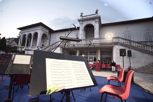 Concerto della Sinfonica di anremo a Villa Ormond