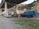 Ventimiglia: iniziato alle 8 l'intervento di pulizia sul Roya, al lavoro per bonificare l'area occupata dai migranti (Foto e Video)