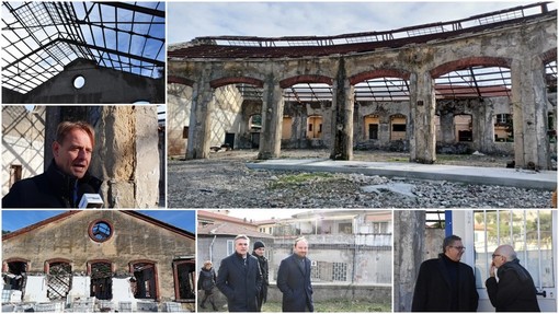 Ventimiglia, l'ex capannone ferroviario 'Eiffel' diventerà una Casa di Comunità. Scajola: "Importante opera di riqualificazione urbana" (Foto e video)