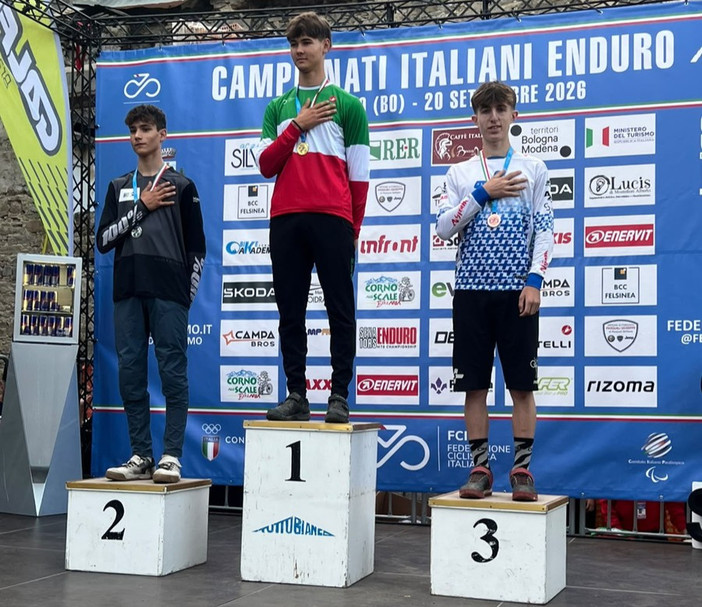 NG Team Più Sport di Vallecrosia al Mare, Samuele Mistretta conquista il bronzo ai Campionati Italiani Enduro (Video) NG Team Più Sport di Vallecrosia al Mare, Samuele Mistretta conquista il bronzo ai Campionati Italiani Enduro (Video)