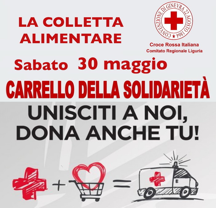 La Croce Rossa della nostra regione con il gruppo Arimondo organizza la 'Spesa solidale' per sabato prossimo