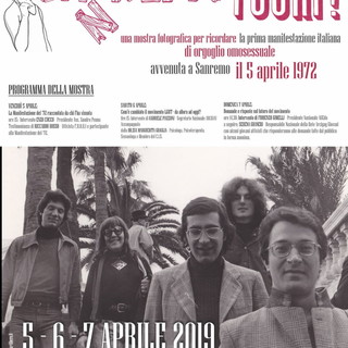 Sanremo: domenica prossima al Forte di Santa Tecla la celebrazione del primo 'gay pride' svolto al Casinò nel 1972 Sanremo: domenica prossima al Forte di Santa Tecla la celebrazione del primo 'gay pride' svolto al Casinò nel 1972