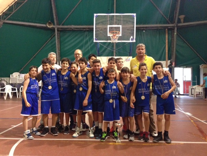 Sanremo: grande successo per la squadra esordienti del Sea Basket, che si aggiudica il titolo provinciale. Sanremo: grande successo per la squadra esordienti del Sea Basket, che si aggiudica il titolo provinciale.