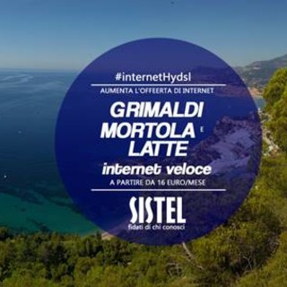 Ventimiglia: la Sistel Telecomunicazioni porta l'internet veloce a Grimaldi, Mortola e Latte