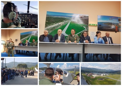 Villanova d'Albenga: gli studenti imperiesi alla scoperta del mondo dell’aeronautica (Foto e Video) Villanova d'Albenga: gli studenti imperiesi alla scoperta del mondo dell’aeronautica (Foto e Video)