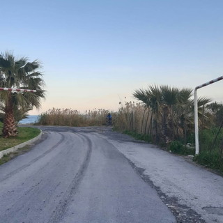 Sanremo: sbarra nuovamente aperta sulla pericolosa strada di Pian di Poma, in attesa dei lavori al 'Green Park' (Foto)