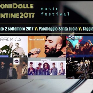 Taggia: sabato 2 settembre il festival musicale “Suoni dalle cantine” nel parcheggio di Santa Lucia Taggia: sabato 2 settembre il festival musicale “Suoni dalle cantine” nel parcheggio di Santa Lucia