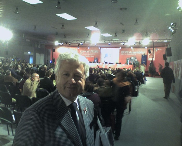 Ventimiglia: il sindaco Scullino all'assemblea nazionale dell'Anci a Padova Ventimiglia: il sindaco Scullino all'assemblea nazionale dell'Anci a Padova