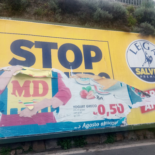 Sanremo: manifesti della Lega strappati in corso Inglesi. Piana: "Ennesima dimostrazione del disprezzo che certi individui nutrono nei confronti della democrazia"