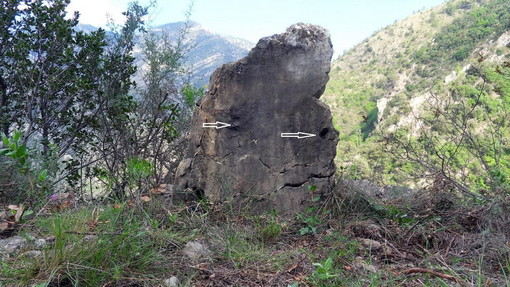 Il gruppo ricerche Archeonervia annuncia la scoperta di un menhir nei pressi di Colla bassa frazione di Ventimiglia Il gruppo ricerche Archeonervia annuncia la scoperta di un menhir nei pressi di Colla bassa frazione di Ventimiglia