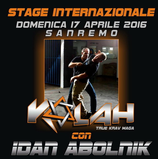 Badalucco: domenica prossima stage di difesa personale ‘Krav Maga’ (sistema Kalah) tenuto dal suo fondatore Idan Abolnik