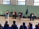 Taggia: oggi la banda 'Pasquale Anfossi' ha tenuto lezioni di musica agli alunni della 'Soleri' (Foto)