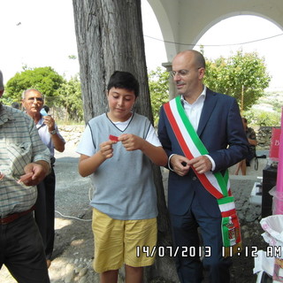 Imperia: grande partecipazione alla cerimonia per San Benedetto in frazione Artallo Imperia: grande partecipazione alla cerimonia per San Benedetto in frazione Artallo