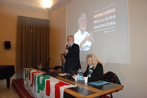 Imperia: circa novanta persone all'incontro con il candidato alla Presidenza della Liguria Sergio Cofferati: &quot;La Giunta Burlando non è credibile. La Paita non è il cambiamento&quot;