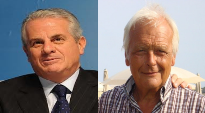 Claudio Scajola e Carlo Conti Claudio Scajola e Carlo Conti