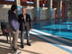 Taggia: sopralluogo del Sindaco Mario Conio alla piscina &quot;Soddisfatto per il lavoro fatto&quot; (Foto)