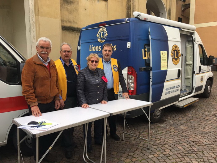 Camporosso: un successo gli screening sanitari organizzati dal Lions Club Ventimiglia nel weekend