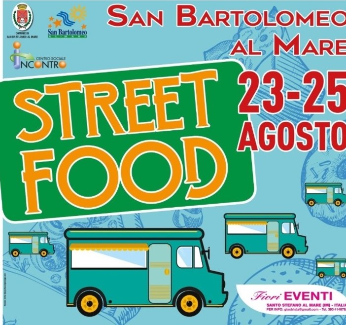 Street Food a San Bartolomeo al Mare: 3 giorni di puro divertimento Street Food a San Bartolomeo al Mare: 3 giorni di puro divertimento
