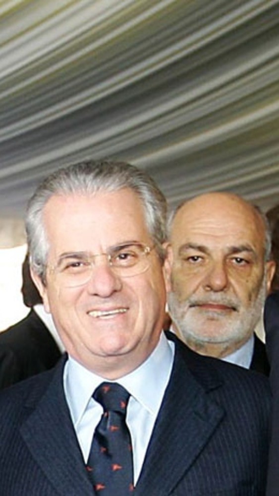 Da destra: Claudio Scajola e Domenico Gandolfo Da destra: Claudio Scajola e Domenico Gandolfo
