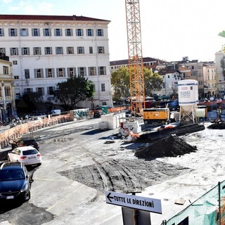 Sanremo: costruzione del parcheggio di piazza Eroi, Alessi "C'è chi perde il 20%, qualcuno pensa di spostarsi" (Video)