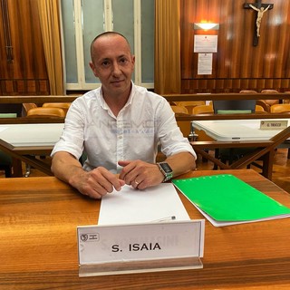 Stefano Isaia (Lega) in consiglio comunale