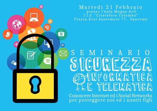 Sanremo: domani pomeriggio all’Istituto ‘Colombo’ seminario sull’uso sicuro di Internet e sulla prevenzione del cyber bullismo