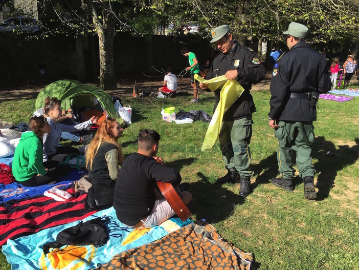 I Rangers d'Italia in servizio a San Romolo per la Pasquetta