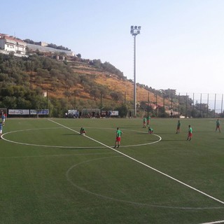 Buona sgambata della Sanremese sul sintetico di Santo Stefano al Mare in vista dell'Albissola
