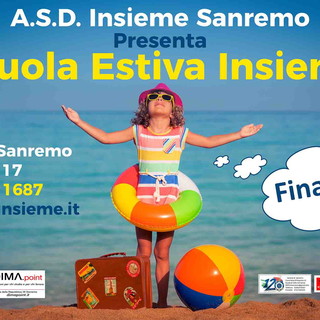 Sanremo: scatta mercoledì 13 giugno la 'Scuola estiva' dell'associazione 'Insieme' fino al 14 settembre Sanremo: scatta mercoledì 13 giugno la 'Scuola estiva' dell'associazione 'Insieme' fino al 14 settembre