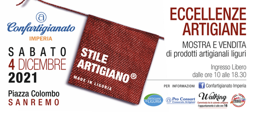 Sanremo: sabato prossimo torna ‘Stile Artigiano’ organizzato dalla Confartigianato Sanremo: sabato prossimo torna ‘Stile Artigiano’ organizzato dalla Confartigianato