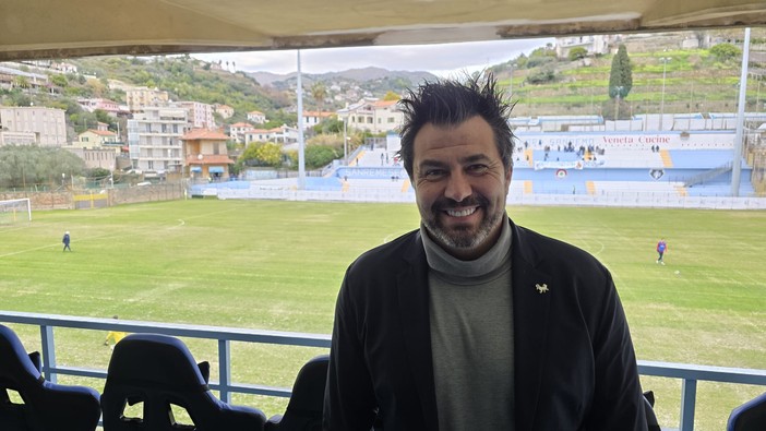 Calcio, l'ex portiere Sebastien Frey al Comunale per Sanremese-Valenzana (Foto)