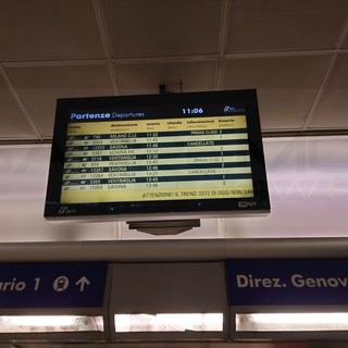 Sciopero personale dei treni, venerdì 16 dicembre giornata calda in Liguria Sciopero personale dei treni, venerdì 16 dicembre giornata calda in Liguria