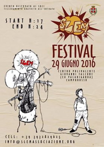 Camporosso: domani sera al centro polivalente 'Giovanni Falcone' lo 'Slam Festival 2016'