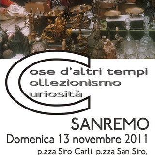 Sanremo: domenica ritorna il mercatino dell'Antiquariato nelle piazze storiche