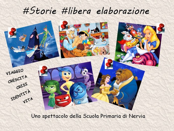 Ventimiglia: venerdì prossimo, in scena lo spettacolo '#Storie #libera elaborazione' della Scuola primaria di Nervia Ventimiglia: venerdì prossimo, in scena lo spettacolo '#Storie #libera elaborazione' della Scuola primaria di Nervia