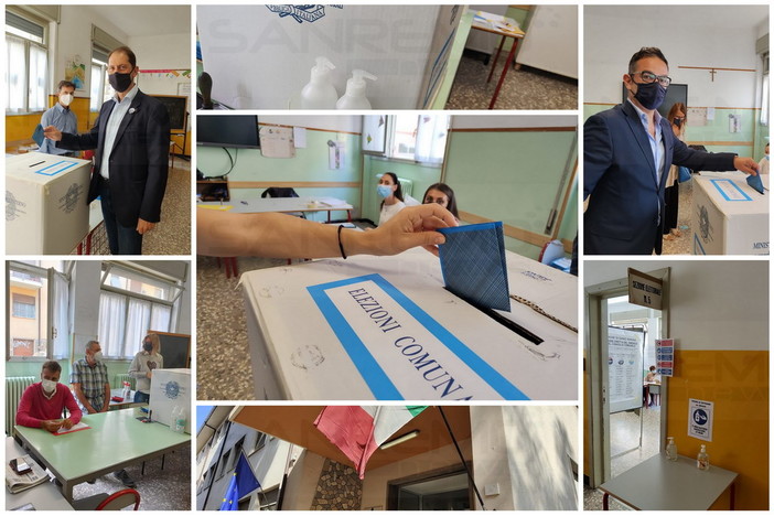 Diano Marina: affluenza in calo al 18,85% alle 12 per le Amministrative, ecco il voto di Parrella e Za Garibaldi (Foto)