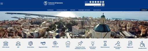 Sanremo: ulteriore passo verso una pubblica amministrazione più moderna, da domani online il nuovo sito del Comune