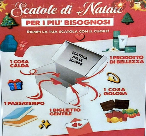 Anche a Taggia e Sanremo l'iniziativa 'Scatole di Natale' con 'Sanremo Donna' e 'Sempre in forma'