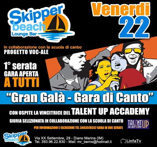 Diano Marina: ogni giovedì e venerdì grandi serate di karaoke allo Skipper Beach