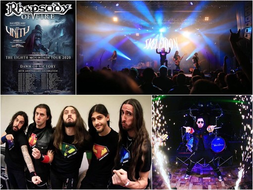 Per i sanremesi Skeletoon un prestigioso tour con i Rhapsody of Fire, 10 date in 5 Paesi: “Porteremo in tutta Europa la cultura musicale della nostra città”