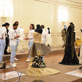 La Sanremese Calcio in visita all’esposizione 'Moda e design per uno stile artigiano' La Sanremese Calcio in visita all’esposizione 'Moda e design per uno stile artigiano'