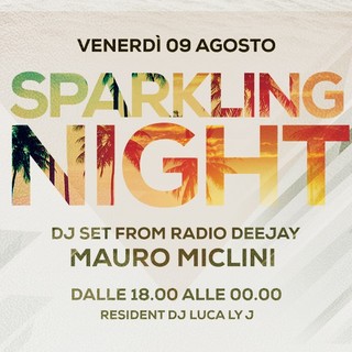 Sanremo: questa sera la Sparkling Night al Pico de Gallo, in consolle Mauro Miclini da Radio Deejay