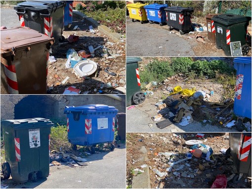 Le immagini dalle strade sopra Bussana Le immagini dalle strade sopra Bussana