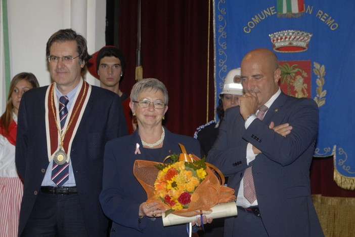 Sanremo: 'San Romolo', le foto di Lorenzo Trevisan alla cerimonia di oggi al Casinò