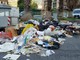Sanremo: 'scempio' questa mattina vicino ai cassonetti dell'immondizia in via Pietro Agosti